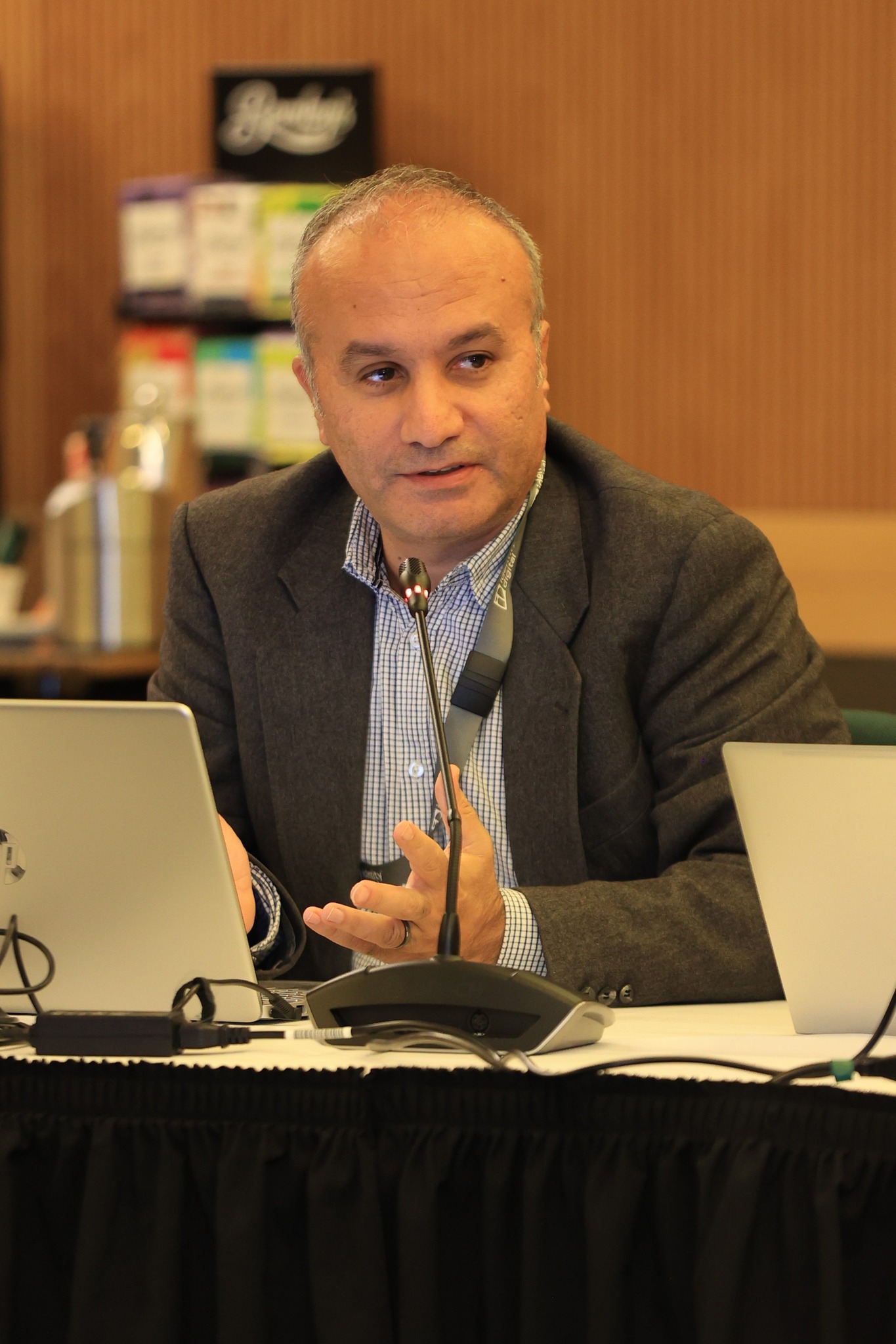 Portrait of Amine Hacha